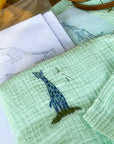 Ibaba Hand-Embroidered Baby Swaddle