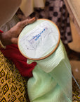 Ibaba Hand-Embroidered Baby Swaddle