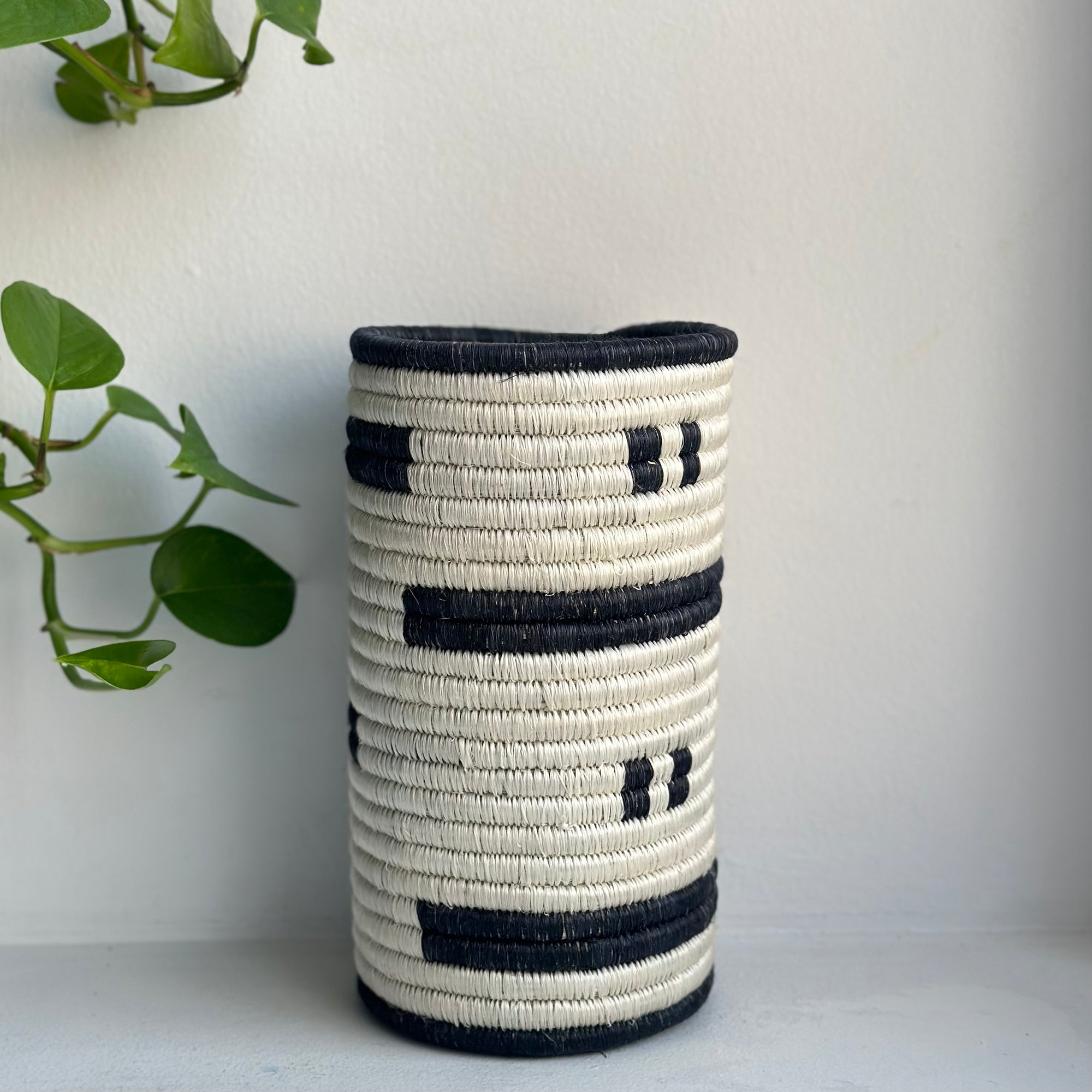 Stripes Woven Vase (click for more colors)