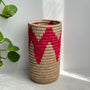 Zigzag Woven Vase (click for more colors)