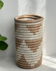 Zigzag Woven Vase (click for more colors)