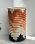 Zigzag Woven Vase (click for more colors)