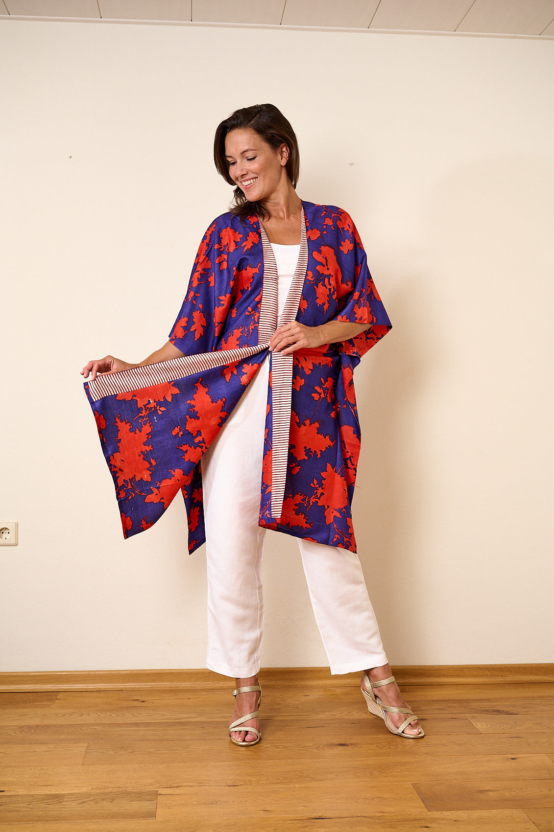 Aeshaane Eri Peace Silk Kimonos (Click for more options)