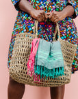 Rattan Beach Bag