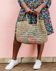 Rattan Beach Bag