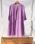 Display of lavender dress