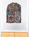 Quilted multicolor jacket